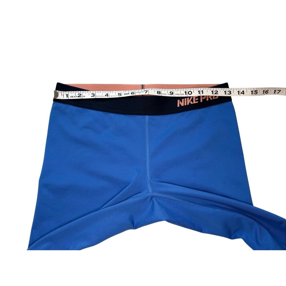 Nike Pro DriFit Capri leggings in sky blue - M - Picture 6 of 8